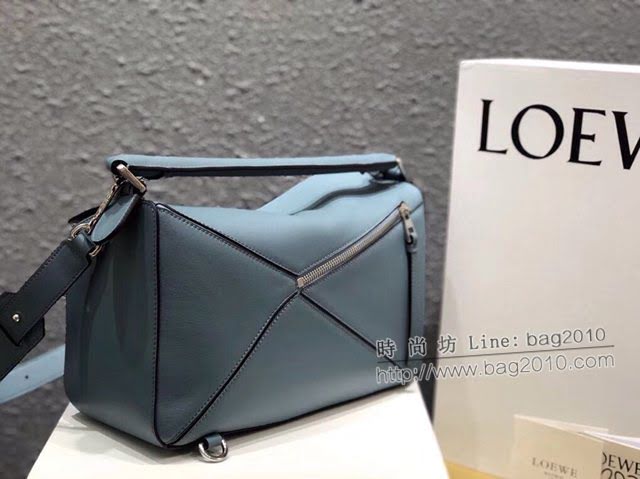 LOEWE經典爆款包包 羅意威中號Puzzle拼接手提斜挎包 10171  tcl1392